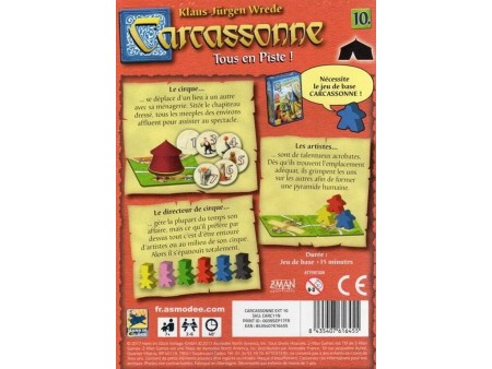 Carcassonne - Tous en Piste ! Extension 10.