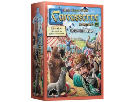 Carcassonne - Tous en Piste ! Extension 10.