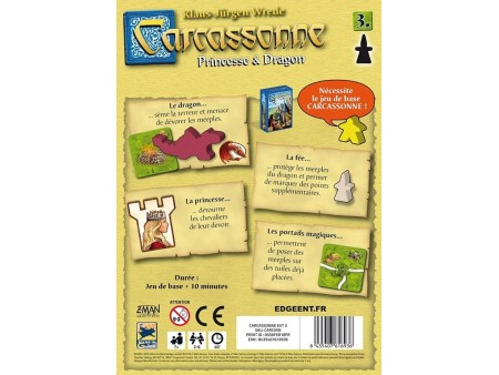 Carcassonne - Princesse & Dragon Extension 3