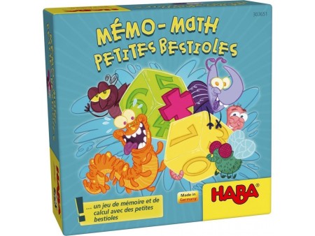 Mémo Math Petites bestioles