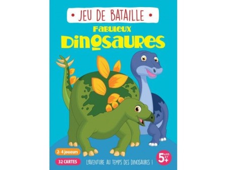 Fabuleux Dinosaures Jeu de bataille