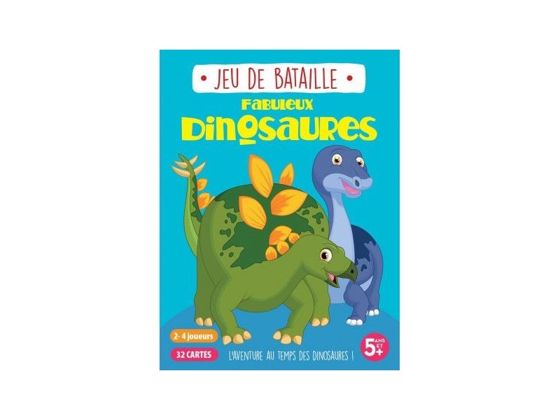 Fabuleux Dinosaures Jeu de bataille